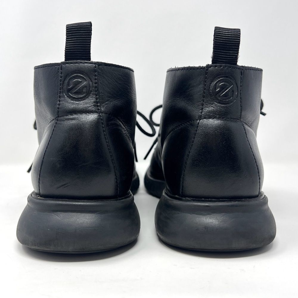 Cole Haan 2.Zerogrand Black Leather Chukka Boots Lace Up Men’s 10.5M - Picture 8 of 9